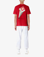 Camiseta Leaning Column - Rojo