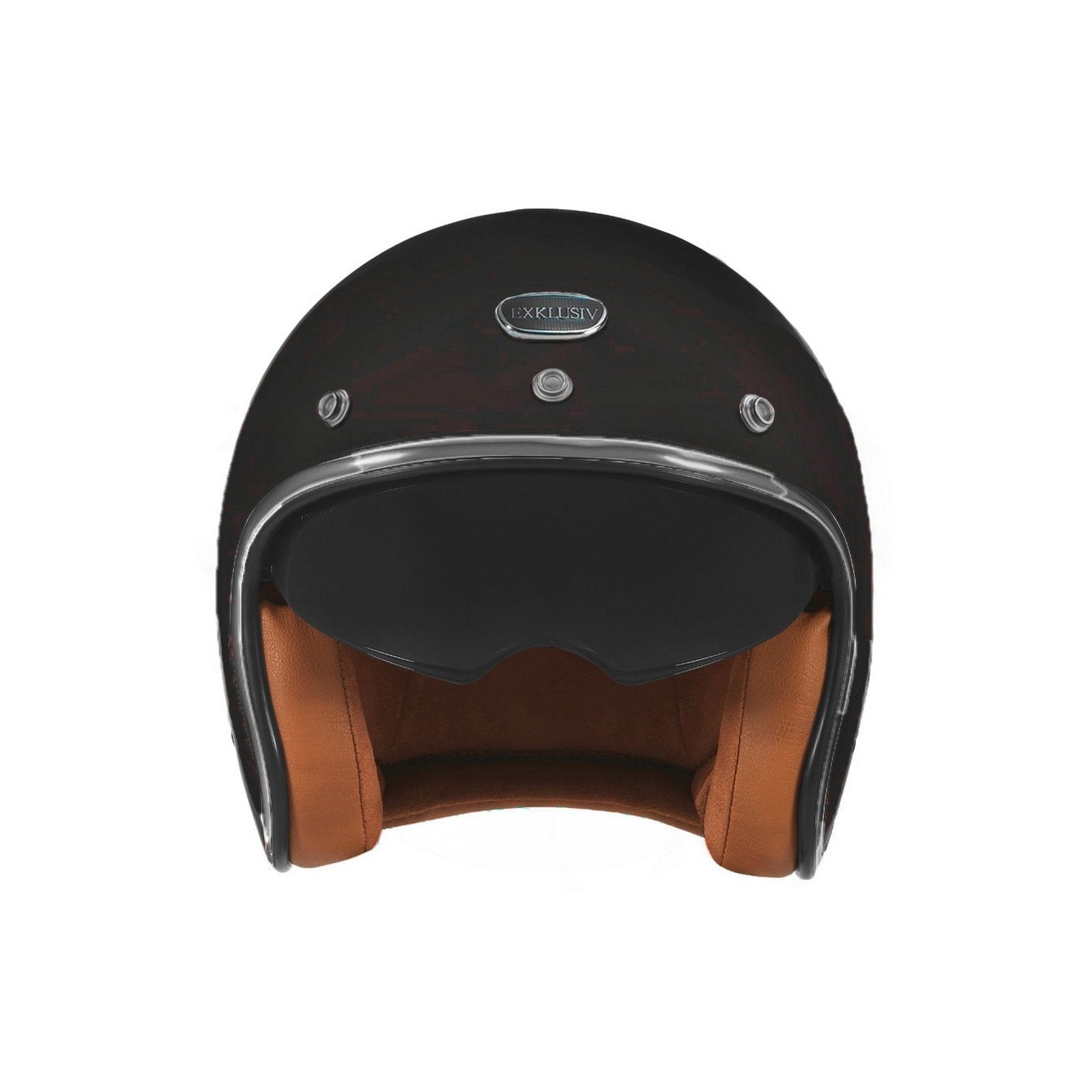 Exklusiv - Casque Jet Exklusiv Volt - Noir Mat