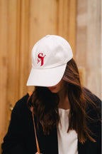 Casquette Jules Denim Blanc