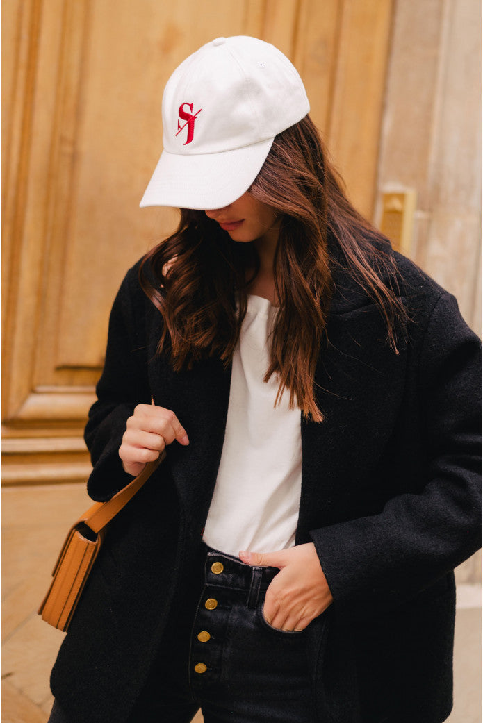 Casquette Jules Denim Blanc