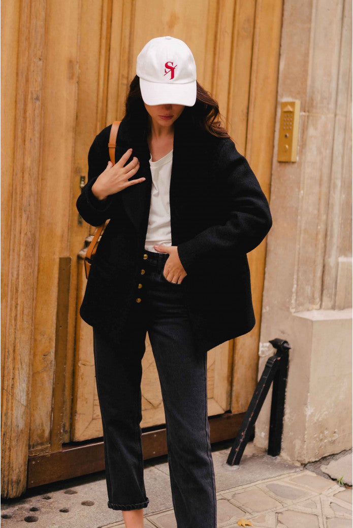 Casquette Jules Denim Blanc