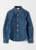 Chemise Ve Lagoon Denim - Bleue