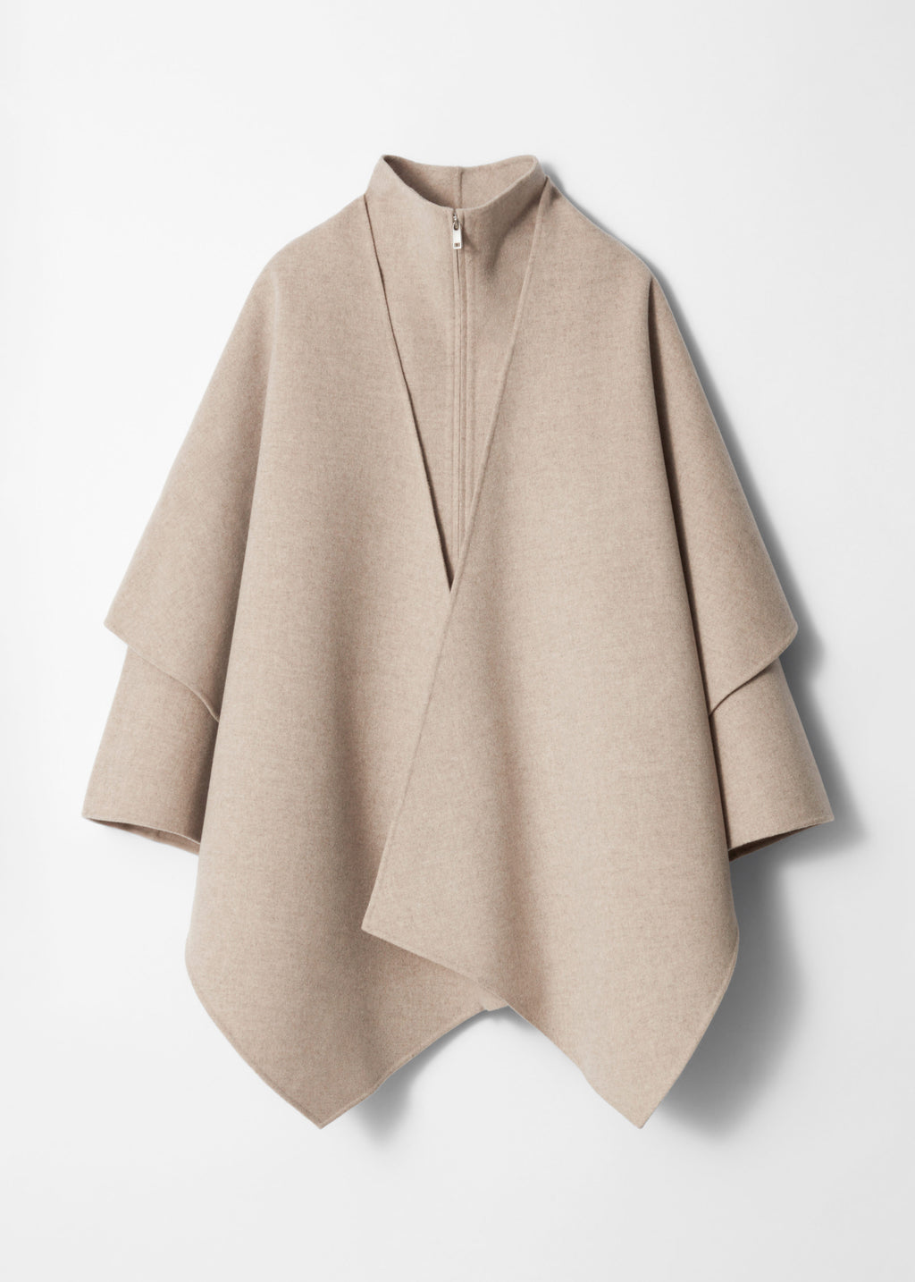 Jacket Es Rio Cape Jkt - Beige - Women