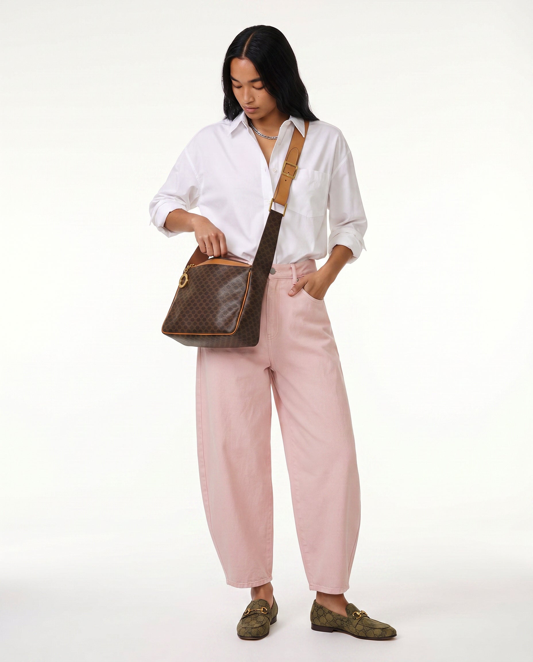 Céline Macadam Crossbody Bag