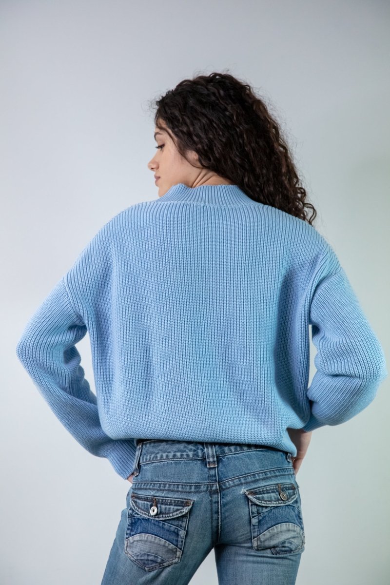 Celine Jumper Powder Blue - Bhoomi