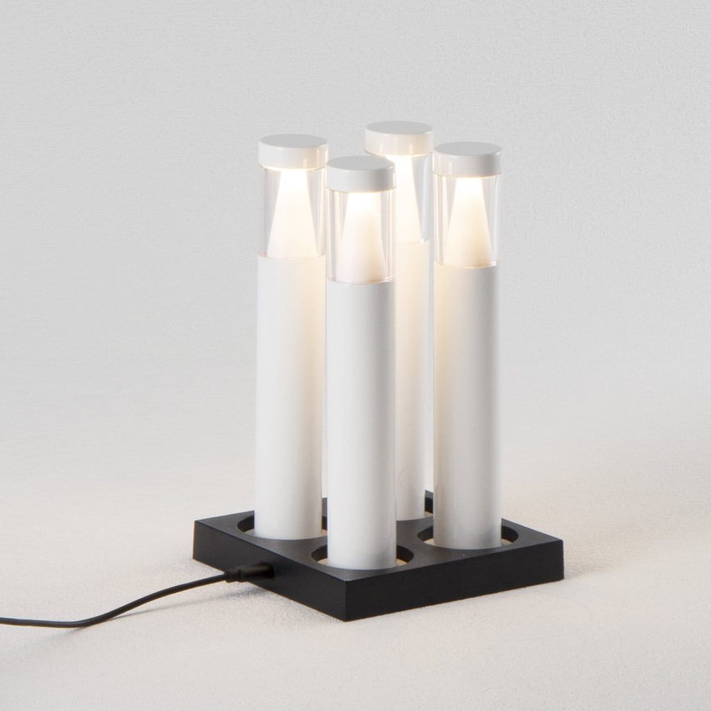 Stick - Wireless Table Lamp - Aluminum - White