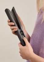 Ceramic Air Styler Dual - Alisador-secador iónico 2 en 1 para cabello húmedo o seco con revestimiento de cerámica - Grafito