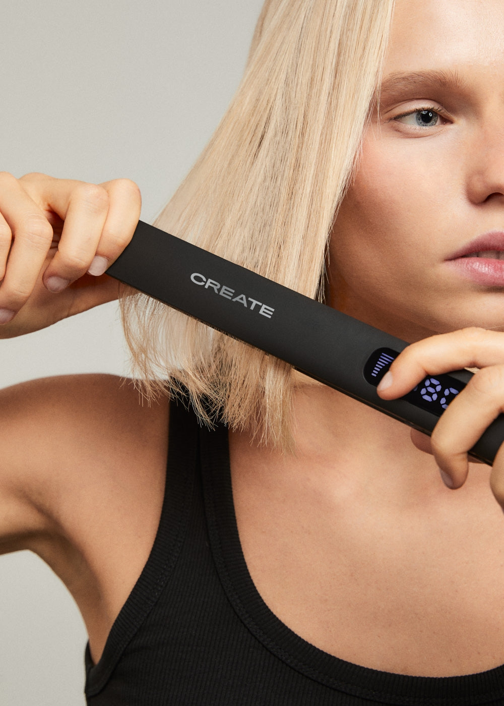 Ceramic Styler Slim - Fer À Lisser Avec Revêtement Céramique - Noir