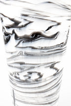 Conic S - Jarrón - Resina - Negro/Blanco/Gris