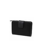 Prada - Portefeuille Nylon And Leather - Femme - Black