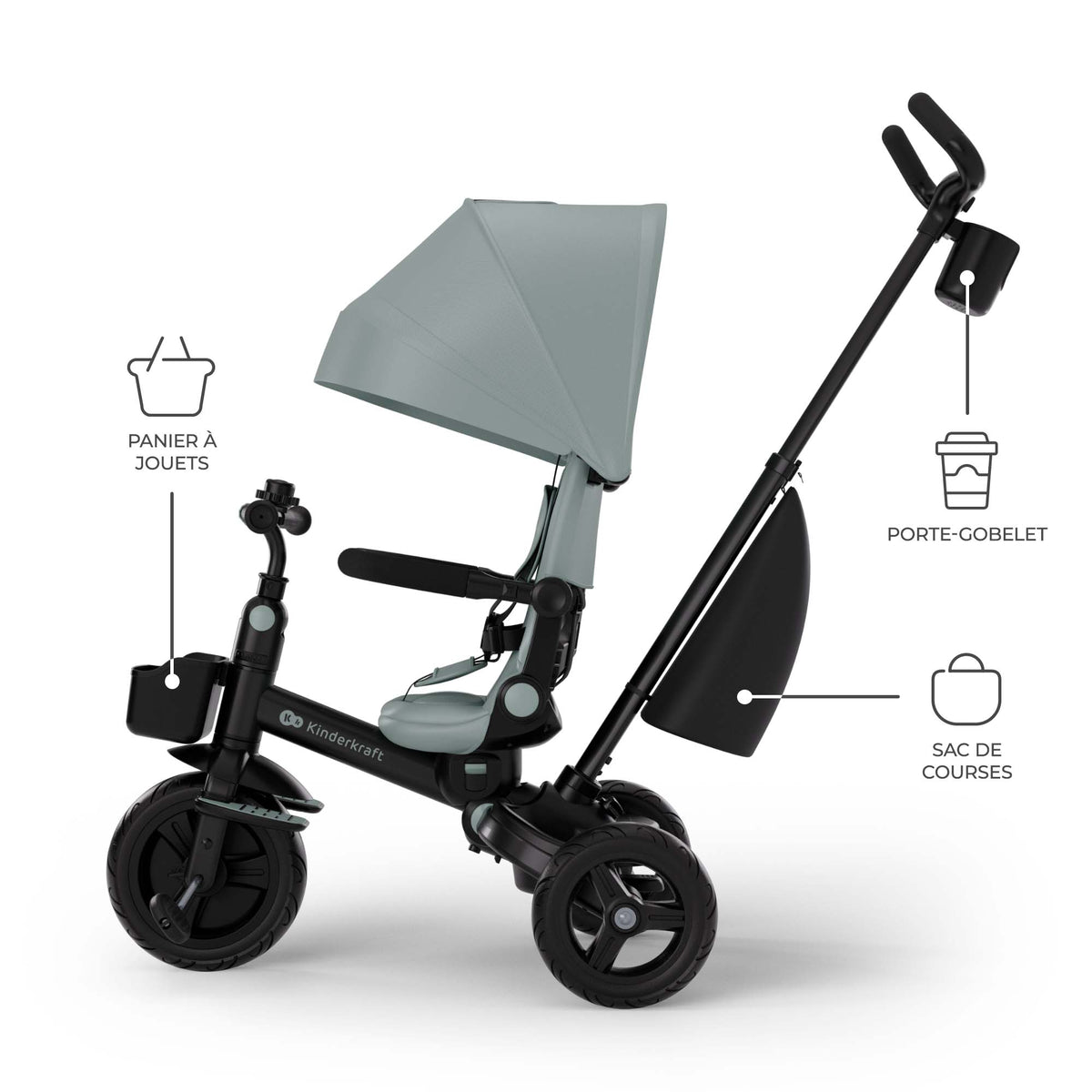 Triciclo Aveo 2 Plus Verde