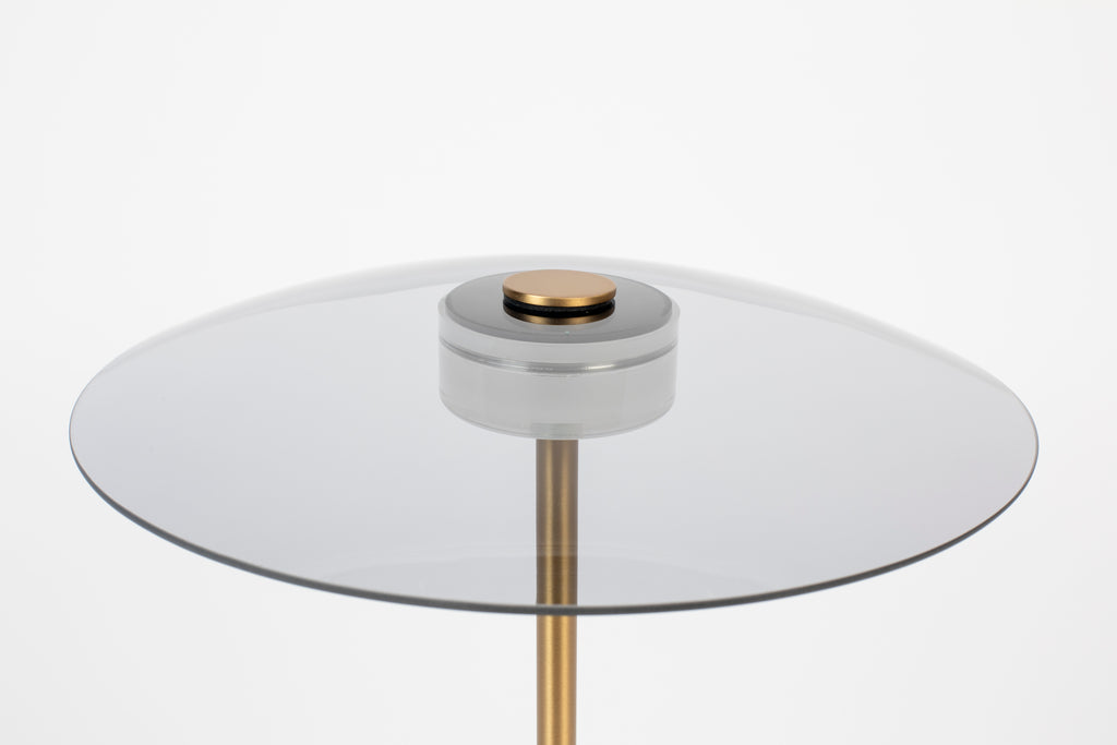 Float - Lámpara de Mesa - Vidrio - Dorado