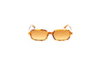 Luxury Eyewear – Solglasögon - Chloe, rektangulära bruna sköldpaddsmönstrade solglasögon, tonade glas