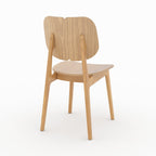 Clyde - Lot De 2 Chaises En Bois Clair