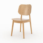 Clyde - Lot De 2 Chaises En Bois Clair