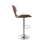 Melchior - Chaise De Bar Réglable En Pu Blanc