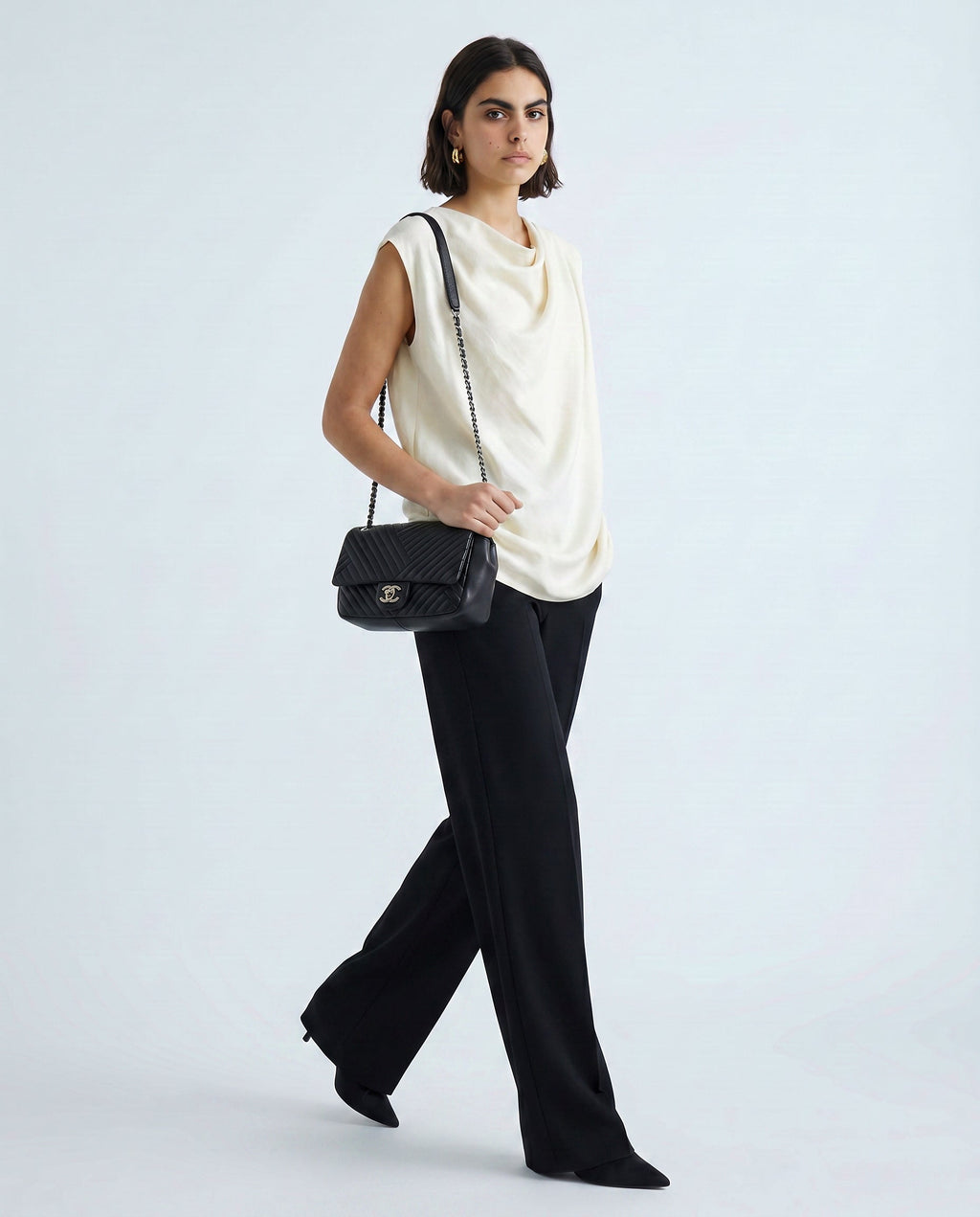 Chanel Timeless Single Flap Chevron