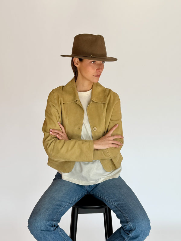 Agatha Felt Hat - Sand