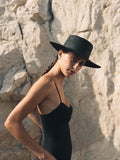 Chapeau Paille Melisse - Black
