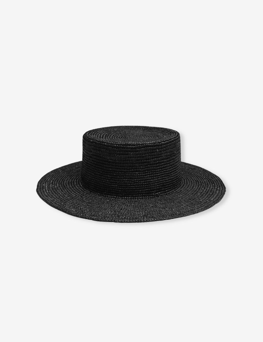 Chapeau Paille Melisse - Black