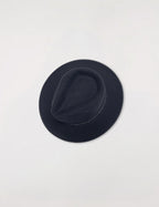 Sombrero de Fieltro Noe Plata - Antracita