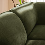 Noor - Chauffeuse Pour Canapé Modulable - Tissu - Vert
