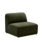 Noor - Chauffeuse Pour Canapé Modulable - Tissu - Vert