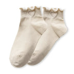 Chaussettes Mi-Hautes Coeur Tendre & Volant