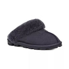 Coquette Slippers - Navy Blue