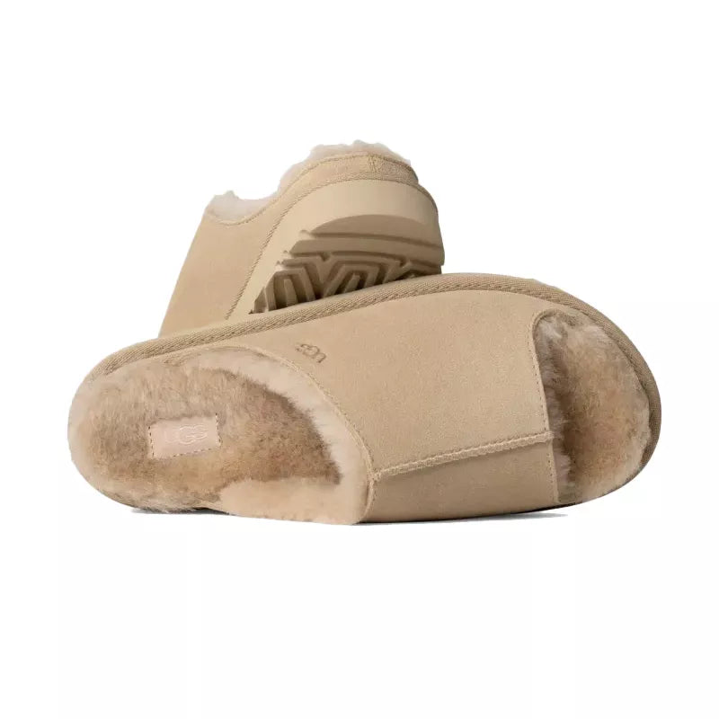 Pantuflas Greenport Slide - Beige/Crudo