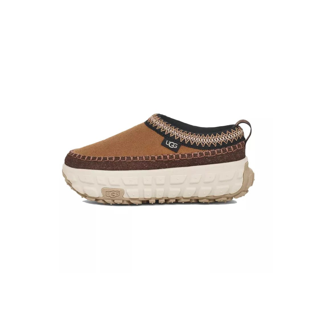 Chaussons Venture Daze - Marron, Blanc