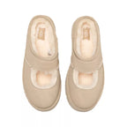 Bea Mary Jane Slippers - Light Beige