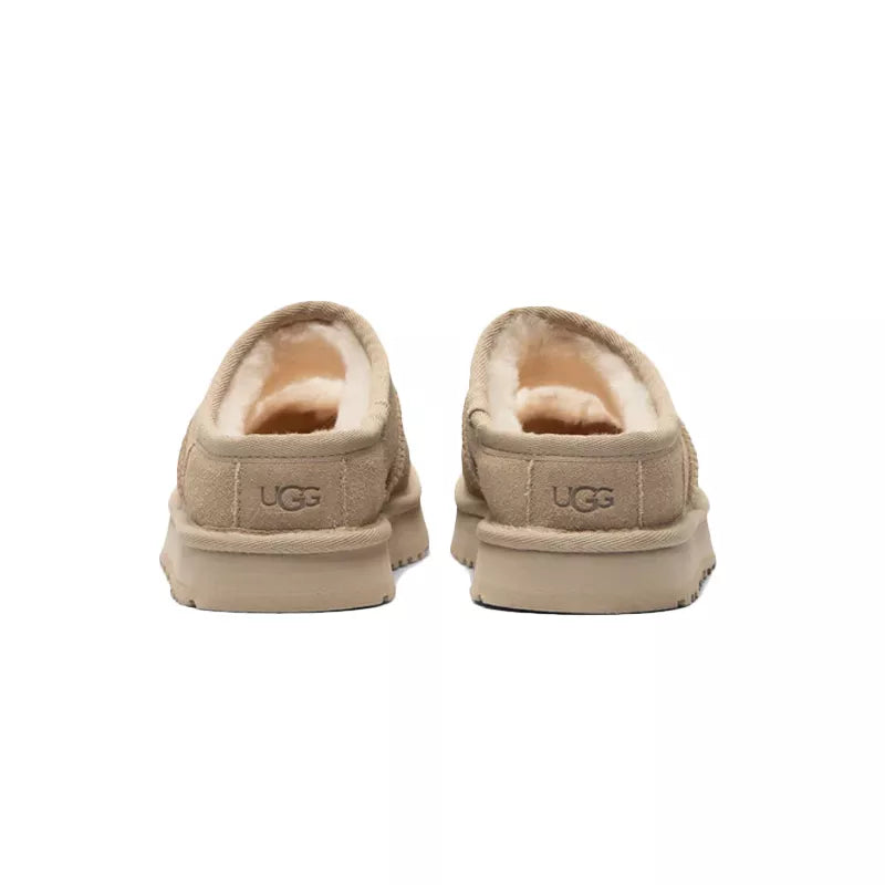 Bea Mary Jane Slippers - Light Beige