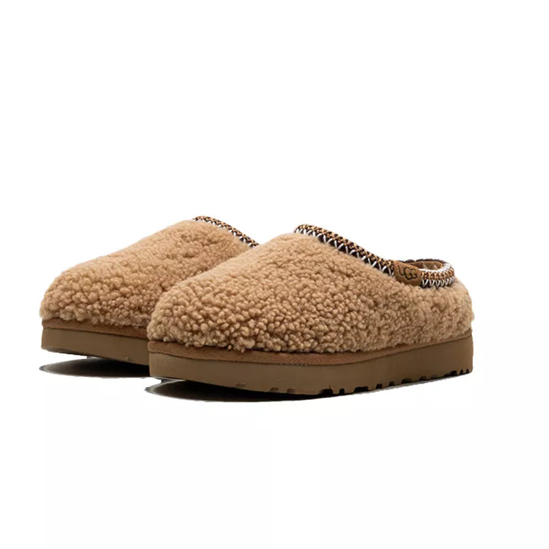 Zapatillas de casa W Tasman Maxi Curly - Chesnut