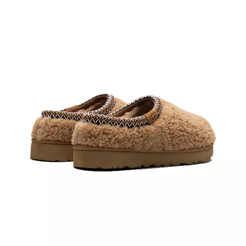 Zapatillas de casa W Tasman Maxi Curly - Chesnut