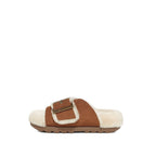 Zapatillas de Casa Outslide Buckle - Marrón - Mujer