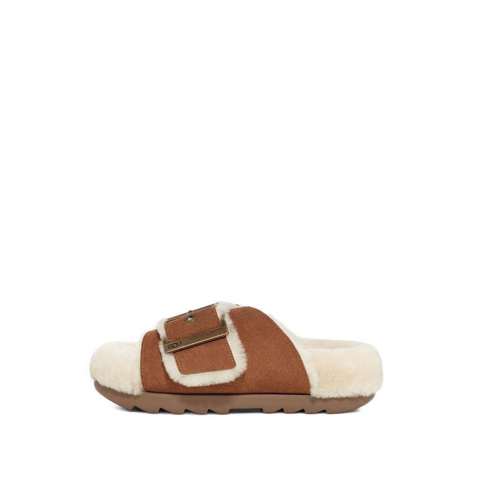 Zapatillas de Casa Outslide Buckle - Marrón - Mujer