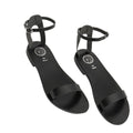 White Sun - Sandales Cavaliers - Black Buff - Noir