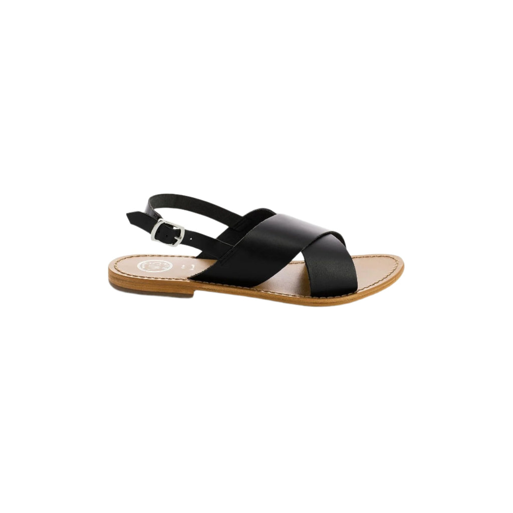 White Sun - Sandales Macapa - Black Buff - Black