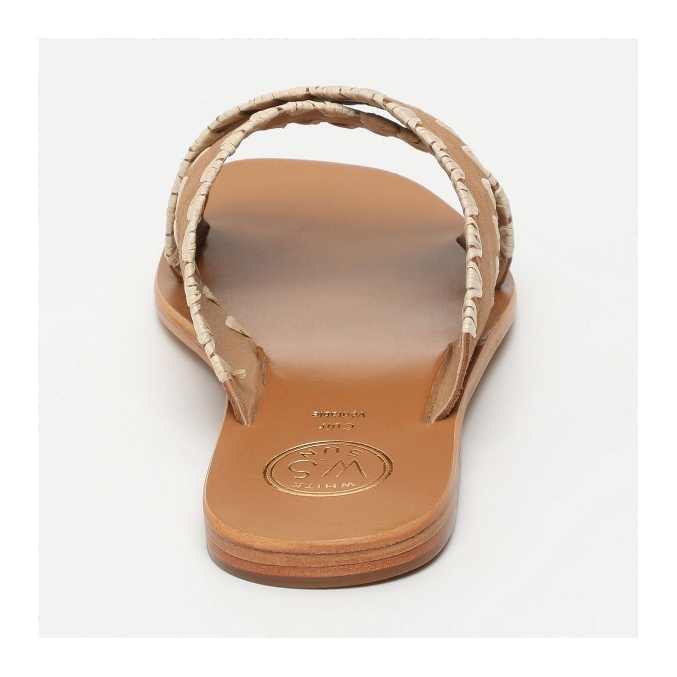 White Sun - Mules Marni - Camel Goat Suede - Camel+Beige