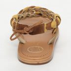 White Sun - Sandales Ombeline - Yellow Et Camel - Femme