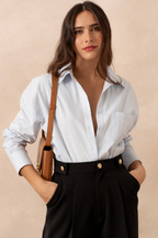 CÉLINA CHAMBRAY SHIRT