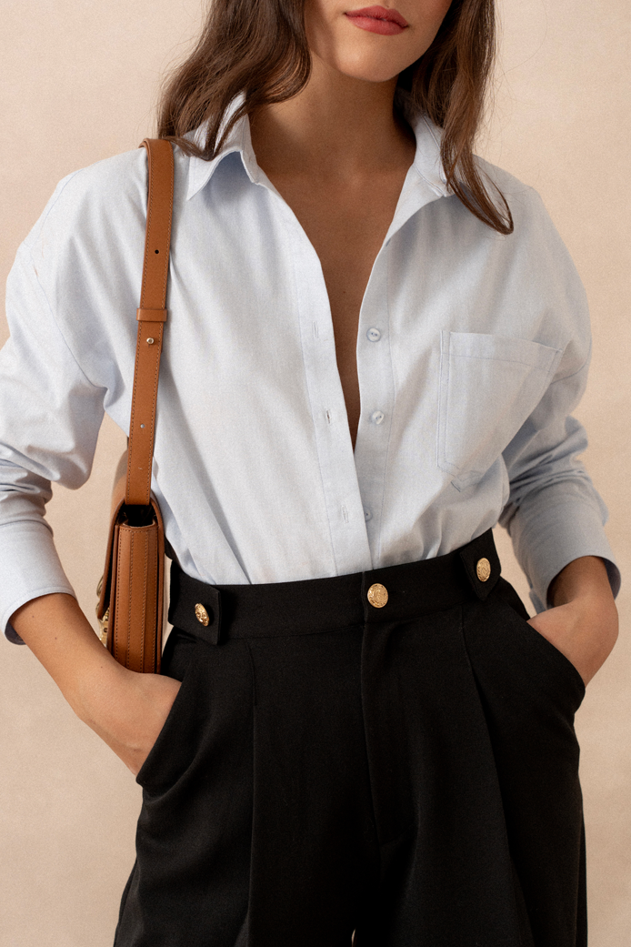 CÉLINA CHAMBRAY SHIRT