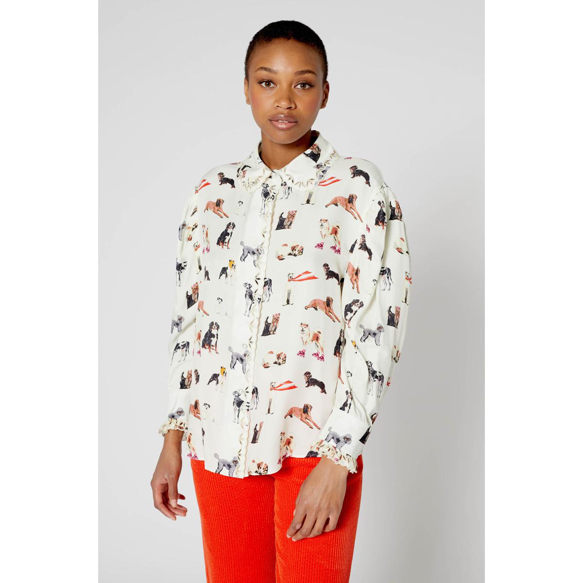 Camisa Doggy - Crudo