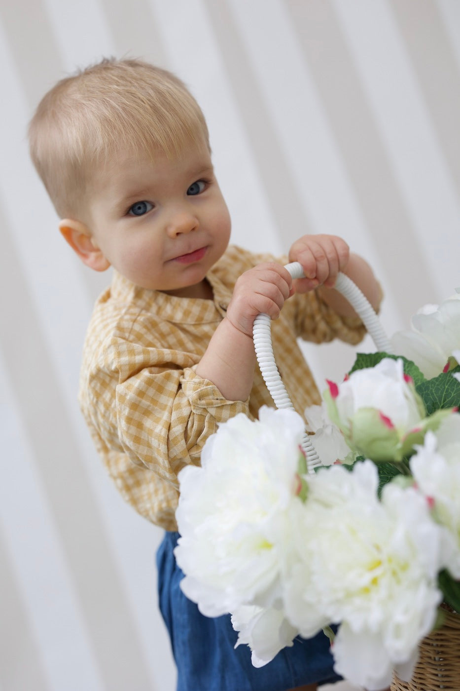 Chemise Maxence Vichy - Bébé Garçon - Camel Vichy
