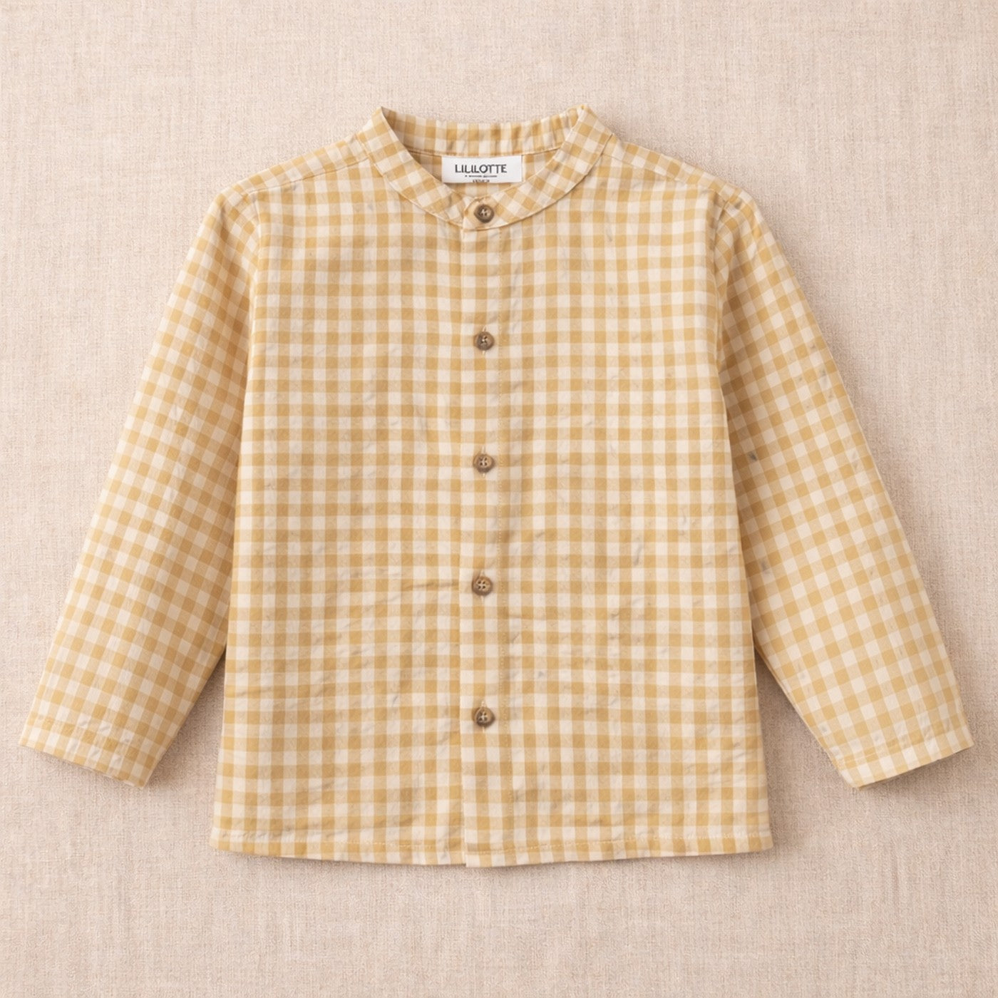Chemise Maxence Vichy - Bébé Garçon - Camel Vichy
