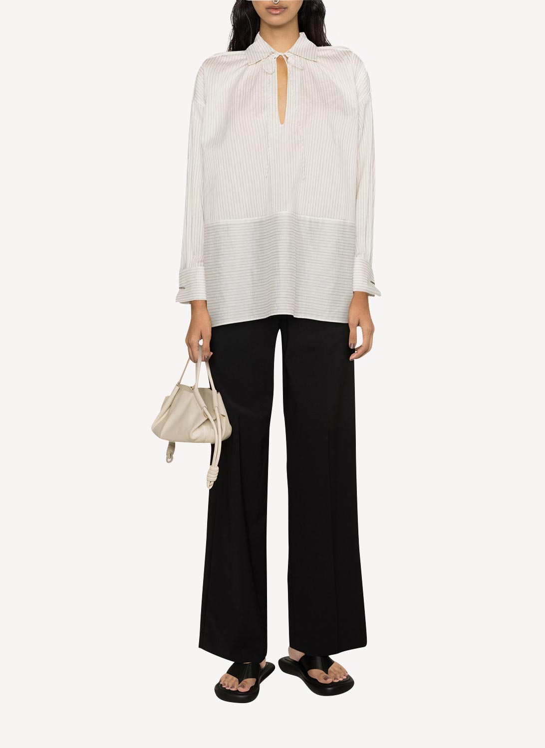 Max Mara - Camisa a rayas Saletta - Blanco - Mujer