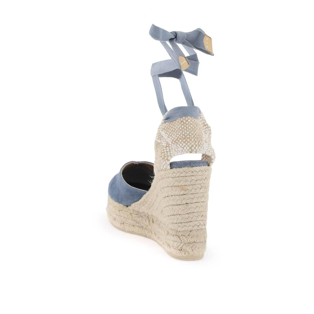 Sandales Chiara Wedge Espadrilles - Bleu - Femme