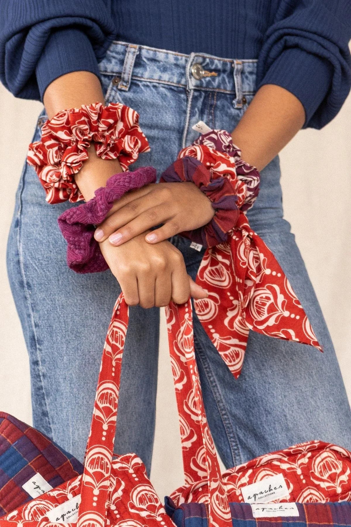Mano Scarf Scrunchie