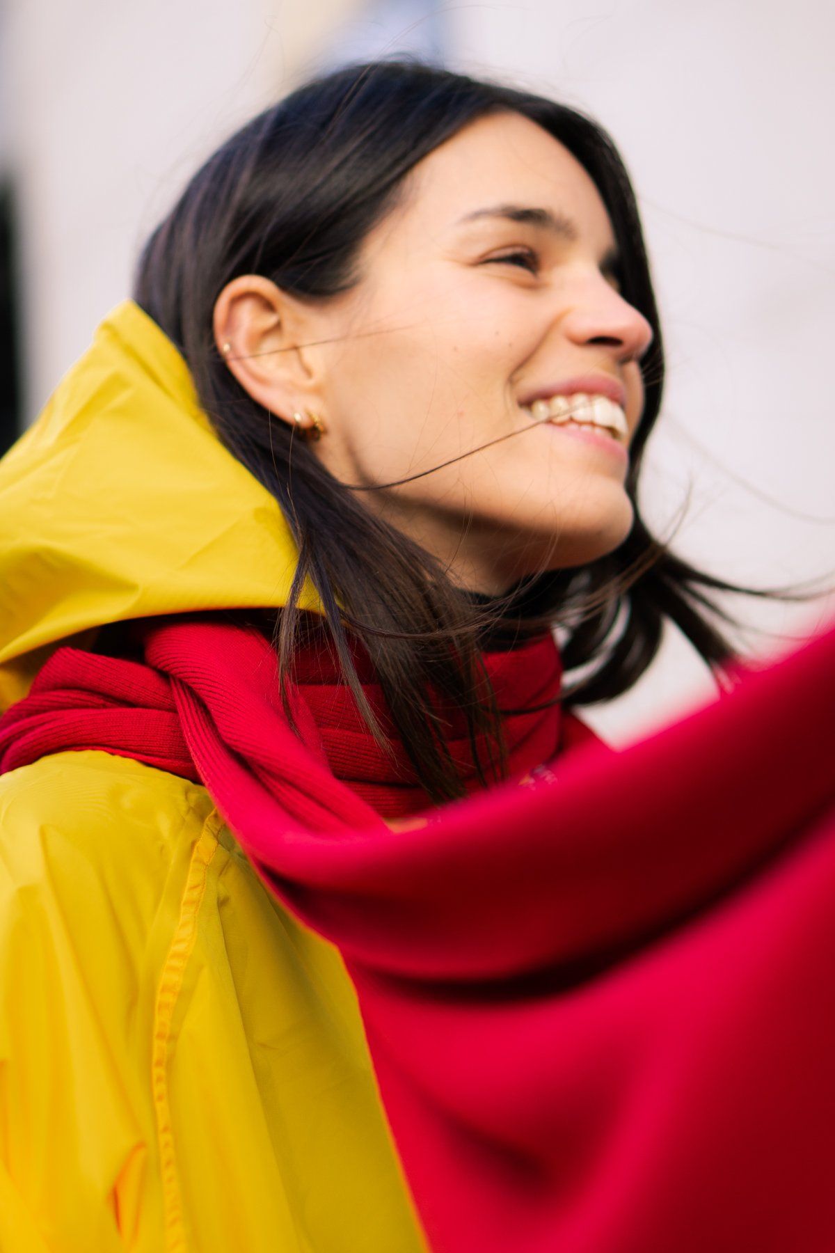 Cirès Coupe Vent - Jaune - Femme